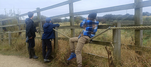 “I took this photo because for me Spurn Migfest is about young birders coming together and birding.” - Maya Joly